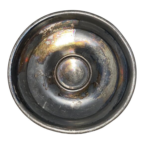 Vintage Pewter Goblet With Engraved Design - Picture 6 of 11